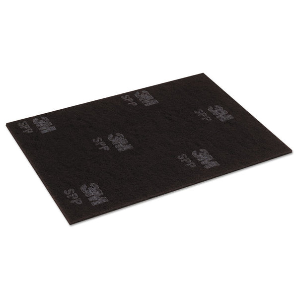 Scotch-Brite™ Surface Preparation Pad Sheets, 14 x 28, Maroon, 10/Carton (MMM02498)