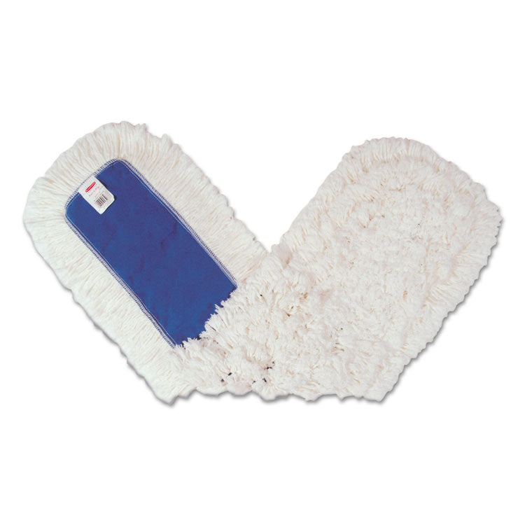 Rubbermaid® Commercial Dust Mop Heads, Kut-A-Way, White, 36 x 5, Cut-End, Cotton (RCPK15512)