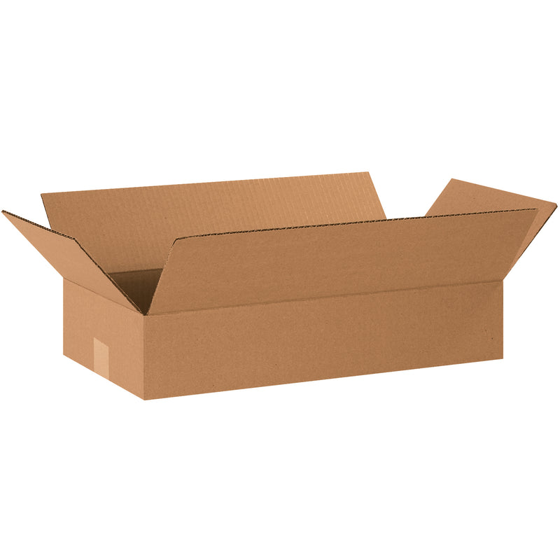20 x 10 x 4" Flat Corrugated Boxes (20104) Bundle Of 25