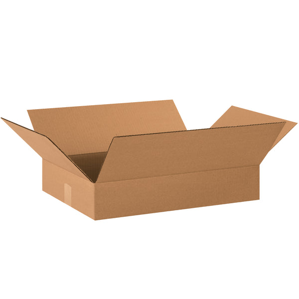20 x 14 x 3" Flat Corrugated Boxes (20143) Bundle Of 25