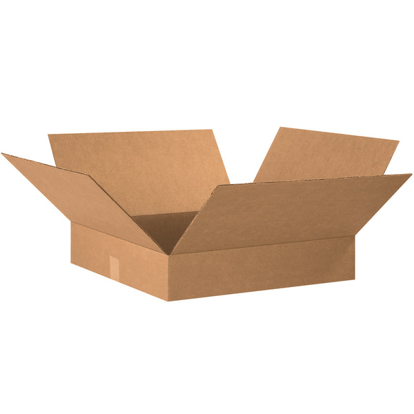 20 x 20 x 4" Flat Corrugated Boxes (20204) Bundle Of 10