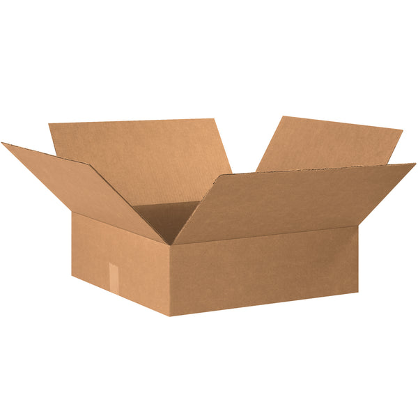 20 x 20 x 6" Flat Corrugated Boxes (20206) Bundle Of 15
