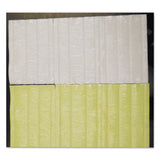 International Tray Pads Meat Tray Pads, 6 x 4.5, White/Yellow, Paper, 1,000/Carton (ITRTA1341108) Case of 2000