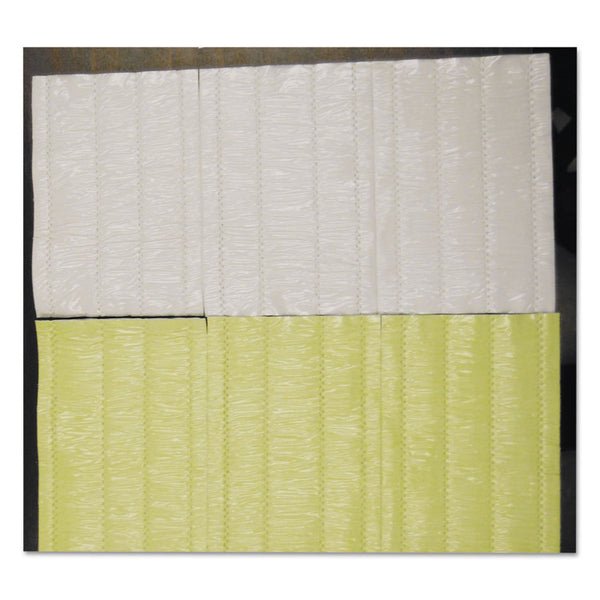 International Tray Pads Meat Tray Pads, 6 x 4.5, White/Yellow, Paper, 1,000/Carton (ITRTA1341108) Case of 2000