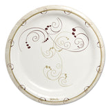 SOLO® Symphony Paper Dinnerware, Heavyweight Plate 9", Tan, 125/Pack, 4 Packs/Carton (SCCHP9SJ8001CT)