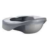 McKesson Pontoon Bedpan Graphite 2 Quart / 1893 mL (1028131_CS) 20/CS