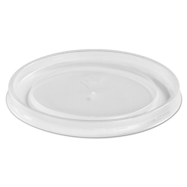 Chinet® Plastic High Heat Vented Lid, Fits 16-32 oz, White, 50/Bag, 10/Bags Carton (HUH89112)