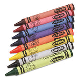 Crayola® Jumbo Classpack Crayons, 25 Each of 8 Colors, 200/Set (CYO528389) Pack of 200