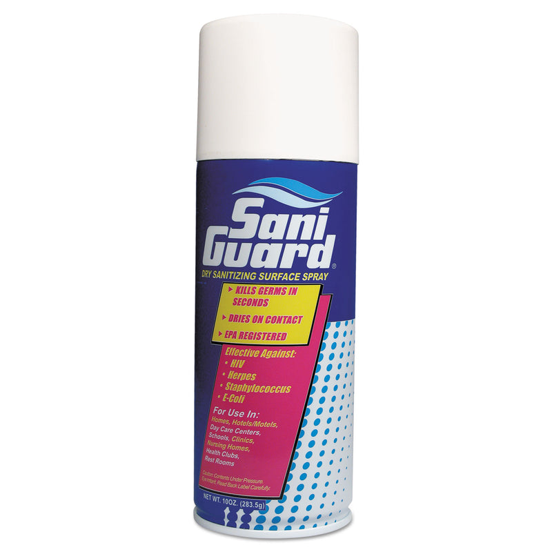 Sanitizer Surface Spray, 10 oz Aerosol Spray (HOS52480) Case of 12