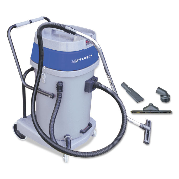 Mercury Floor Machines Storm Wet/Dry Tank Vacuum, 20 gal Tank Capacity, Gray (MFMWVP20) Each