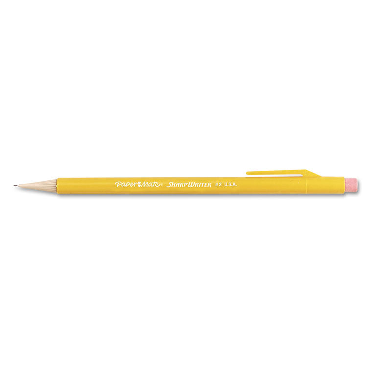 Paper Mate® Sharpwriter Mechanical Pencil Value Pack, 0.7 mm, HB (#2), Black Lead, Classic Yellow Barrel, 36/Box (PAP1921221C)
