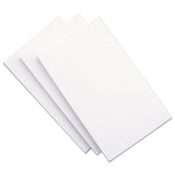 Universal® Unruled Index Cards, 3 x 5, White, 500/Pack (UNV47205)