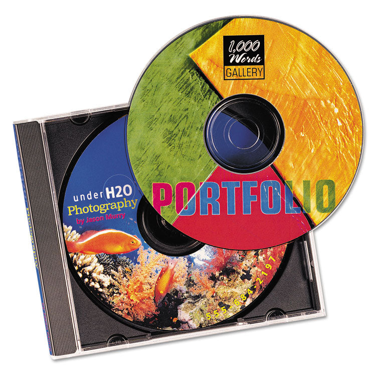 Avery® Laser CD Labels, Matte White, 30/Pack (AVE6692) Pack of 30
