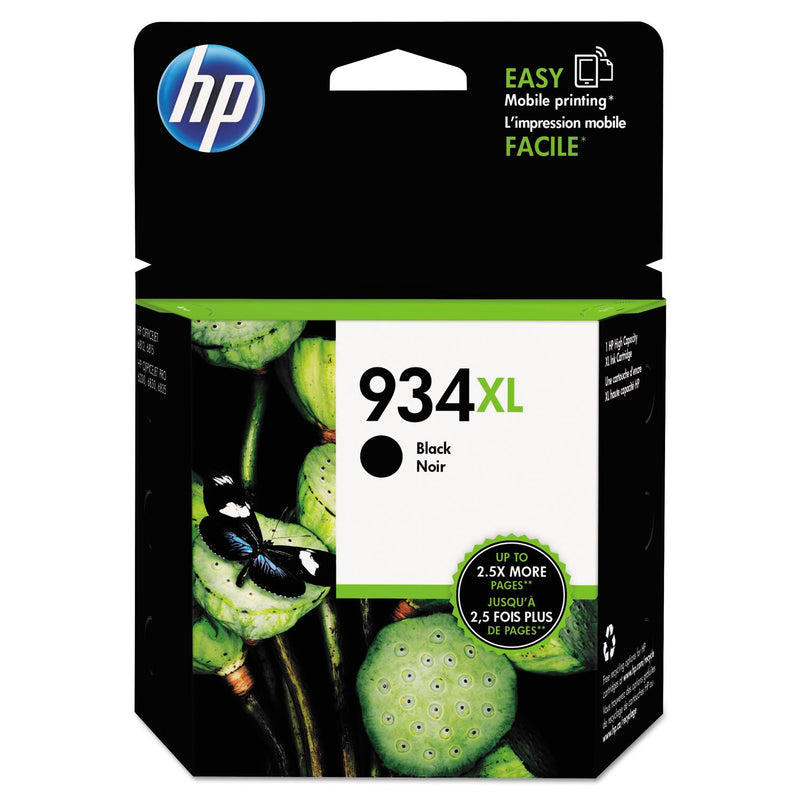 HP HP 934XL, (C2P23AN) High-Yield Black Original Ink Cartridge (HEWC2P23AN)