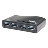 Tripp Lite by Eaton USB 3.0 SuperSpeed Hub, 4 Ports, Black (TRPU360004R) Each