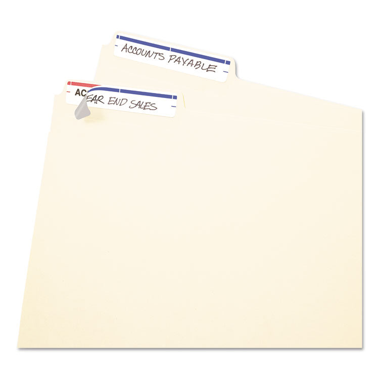 Avery® Printable 4" x 6" - Permanent File Folder Labels, 0.69 x 3.44, White, 7/Sheet, 36 Sheets/Pack, (5200) (AVE05200) Pack of 252