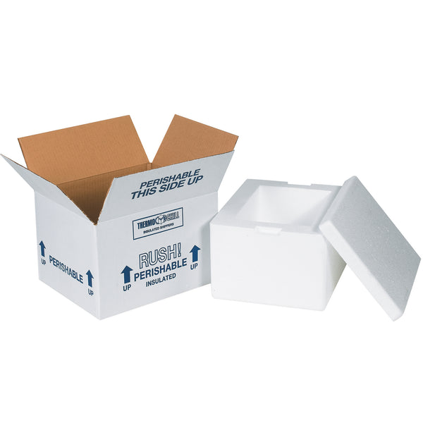 8 x 6 x 4 1/4" Insulated Shipping Kit (204C) Case Of 12