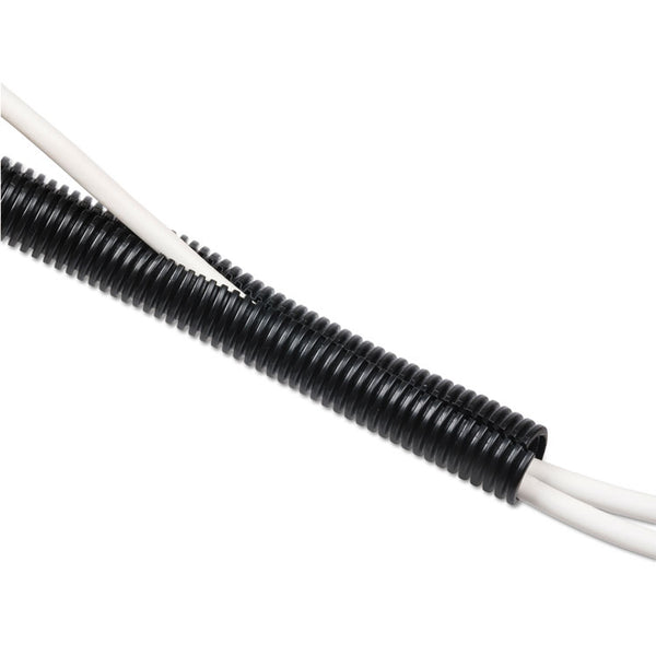 D-Line® Cable Tidy Tube, 1" Diameter x 43" Long, Black (DLNCTT1125B)