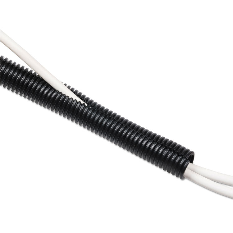 D-Line® Cable Tidy Tube, 1" Diameter x 43" Long, Black (DLNCTT1125B) Each