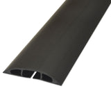 D-Line® Light Duty Floor Cable Cover, 72" x 2.5" x 0.5", Black (DLNCC1) Each