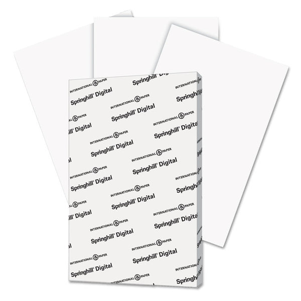 Springhill® Digital Index White Card Stock, 92 Bright, 110 lb Index Weight, 11 x 17, White, 250/Pack (SGH015334)