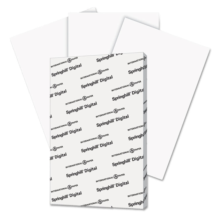 Springhill® Digital Index White Card Stock, 92 Bright, 110 lb Index Weight, 11 x 17, White, 250/Pack (SGH015334) Pack of 250