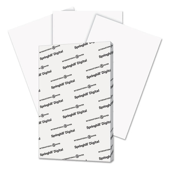 Springhill® Digital Index White Card Stock, 92 Bright, 90 lb Index Weight, 11 x 17, White, 250/Pack (SGH015110)