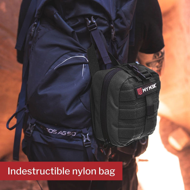 My Medic™ MYFAK Standard First Aid Kit Black Nylon Bag (1207715_EA) 1/EA