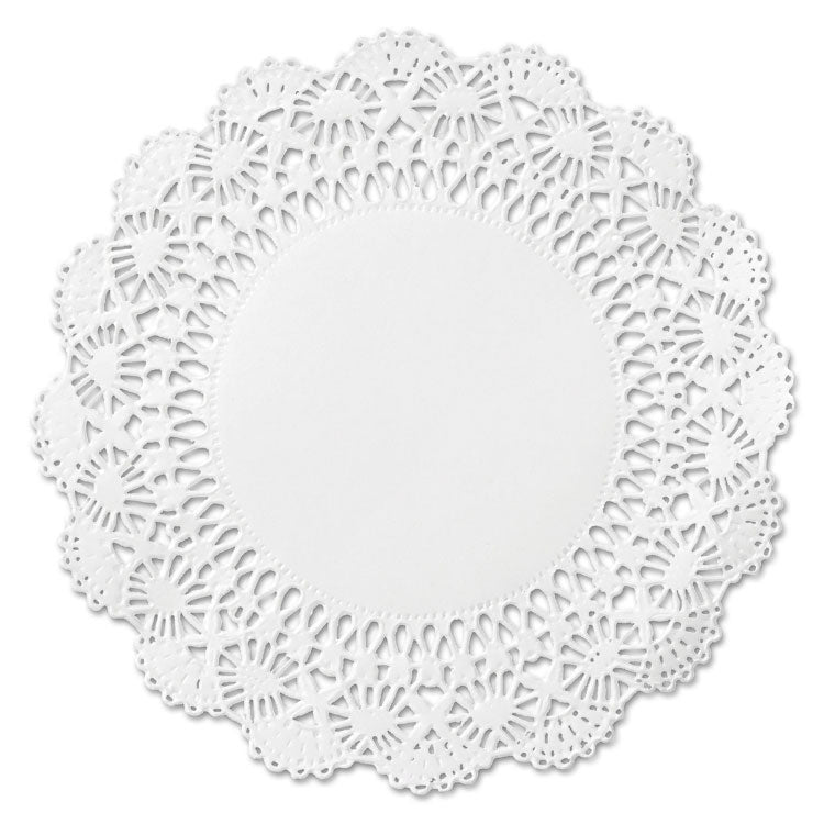 Hoffmaster® Cambridge Lace Doilies, Round, 12", White, 1,000/Carton (HFM500239)