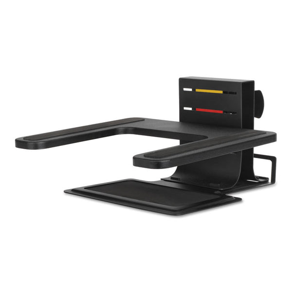 Kensington® Adjustable Laptop Stand, 10" x 12.5" x 3" to 7", Black, Supports 7 lbs (KMW60726)