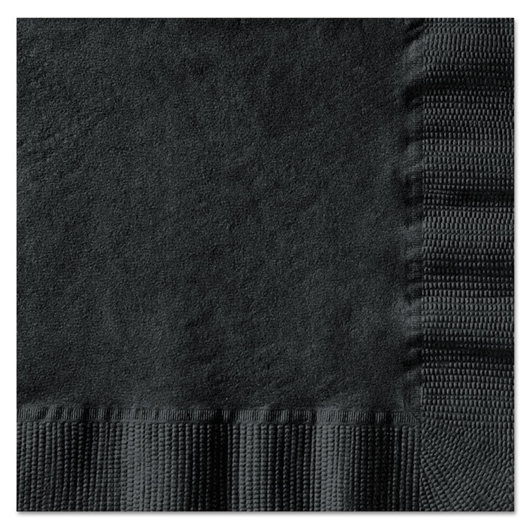 Hoffmaster® Beverage Napkins, 1-Ply, 10 x 10, Black, 1000/Carton (HFM020212) Case of 1000