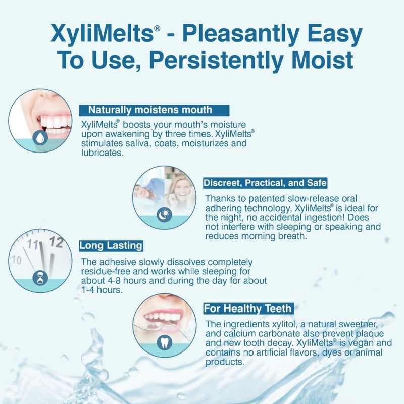 XyliMelts® Mouth Moisturizer 40 per Pack Melt (1231549_CT) 40/CT