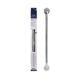 drive™ Wall Grab Bar Chrome Finish Knurled Steel (839763_EA) 1/EA
