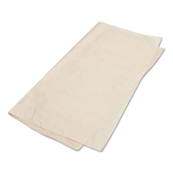 Bagcraft EcoCraft Grease-Resistant Paper Wraps and Liners, Natural, 15 x 16, 1,000/Box, 3 Boxes/Carton (BGC300898)