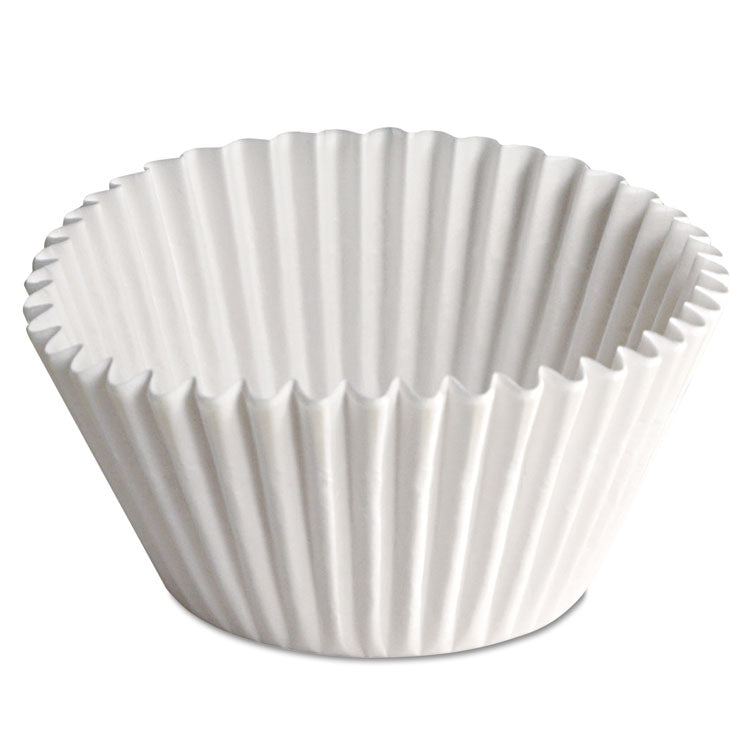 Hoffmaster® Fluted Bake Cups, 2.25 Diameter x 1.88 h, White, Paper, 500/Pack, 20 Packs/Carton (HFM610070) Case of 10000