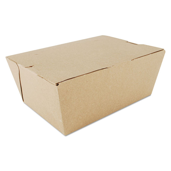 SCT® ChampPak Carryout Boxes, #4, 7.75 x 5.5 x 3.5, Kraft, Paper, 160/Carton (SCH0734) Case of 160
