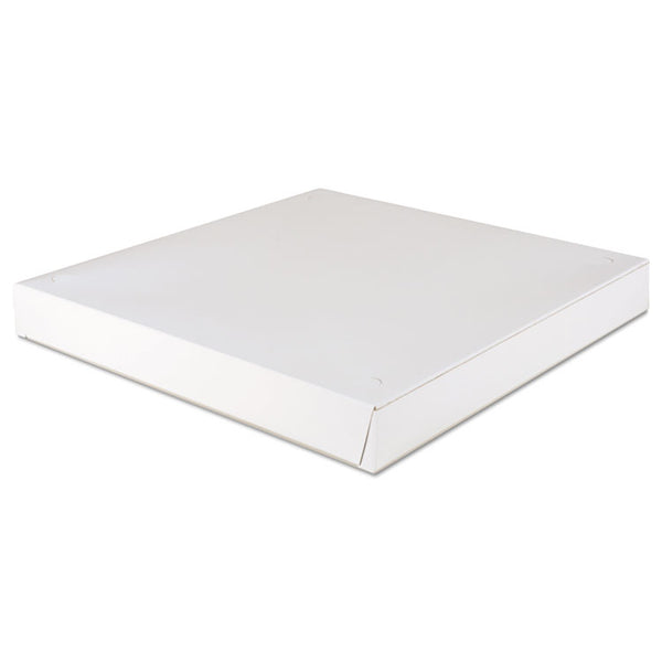 SCT® Lock-Corner Pizza Boxes, 16 x 16 x 1.88, White, Paper, 100/Carton (SCH1450) Case of 100