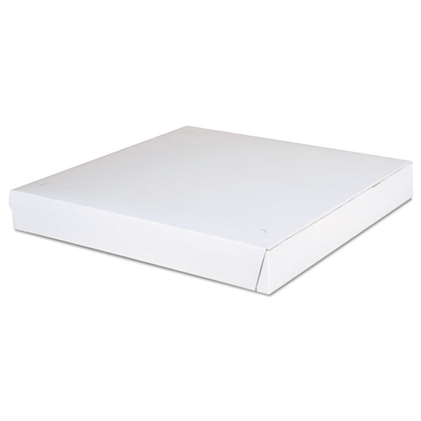 SCT® Lock-Corner Pizza Boxes, 14 x 14 x 1.88, White, Paper, 100/Carton (SCH1465) Case of 100