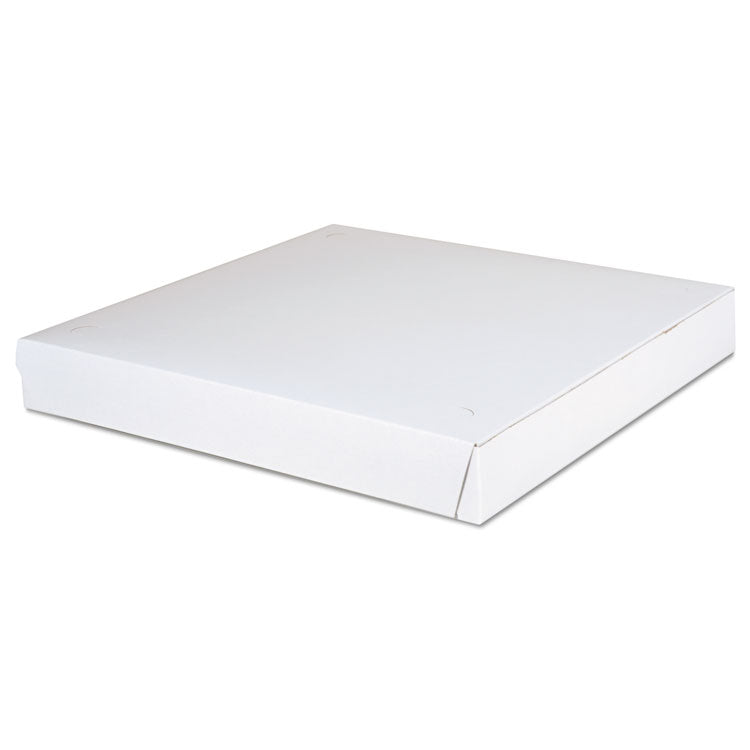 SCT® Lock-Corner Pizza Boxes, 14 x 14 x 1.88, White, Paper, 100/Carton (SCH1465) Case of 100