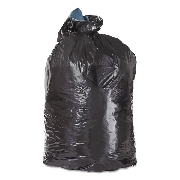 Trinity Plastics Low-Density Can Liners, 33 gal, 1.6 mil, 23" x 39", Black, 100/Carton (TRNML3339X) Case of 100