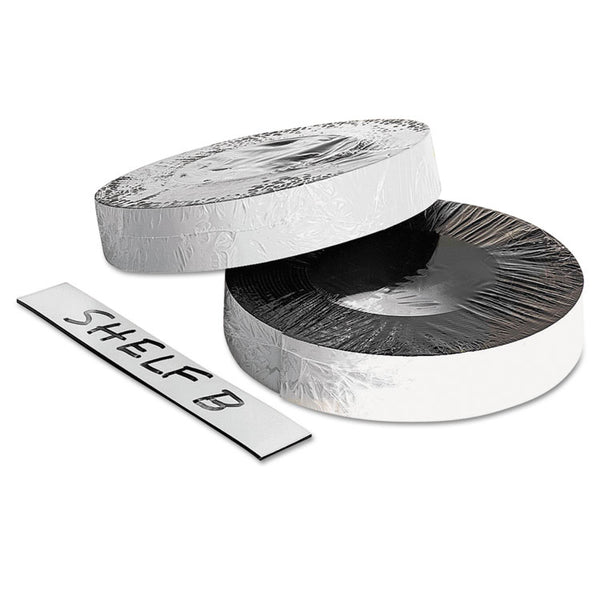 ZEUS® Dry Erase Magnetic Label Tape, 1" x 50 ft, White (BAU66151) Each