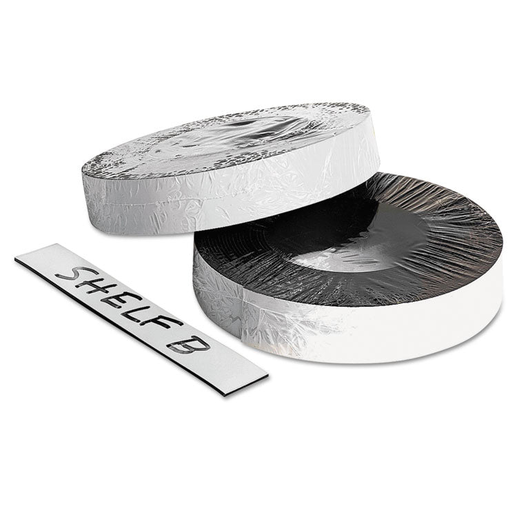 ZEUS® Dry Erase Magnetic Label Tape, 1" x 50 ft, White (BAU66151) Each