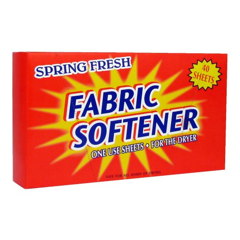 Spring Fresh Dryer Sheet 40 Count Box Sheet Scent (875514_BX) 40/BX