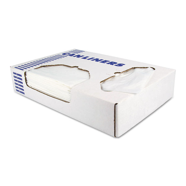 Heritage Linear Low-Density Can Liners, 16 gal, 0.35 mil, 24" x 32", Clear, 1,000/Carton (HERD4832RC) Case of 1000