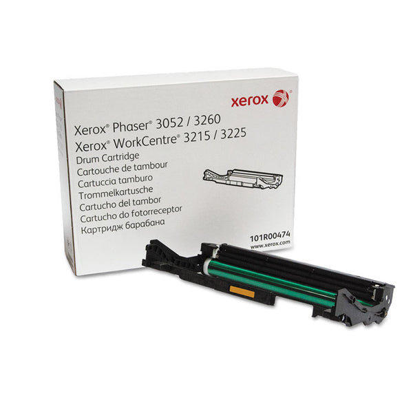 Xerox® 101R00474 Drum Unit, 10,000 Page-Yield, Black (XER101R00474)