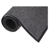 Crown Needle Rib Wipe and Scrape Mat, Polypropylene, 36 x 120, Gray (CWNNR0310GY)