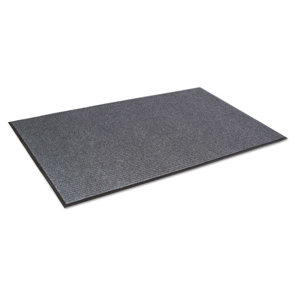 Crown Needle Rib Wipe and Scrape Mat, Polypropylene, 36 x 60, Gray (CWNNR0035GY)