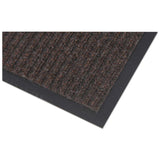 Crown Needle Rib Wipe and Scrape Mat, Polypropylene, 36 x 60, Brown (CWNNR0035BR)