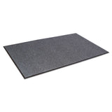 Crown Needle Rib Wipe and Scrape Mat, Polypropylene, 36 x 120, Gray (CWNNR0310GY)