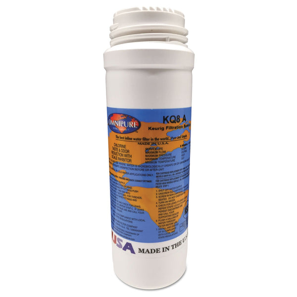 Keurig® Omnipure Filter Cartridge KQ8 for K150P, B3000SE, and Bolt (GMT5021) Each